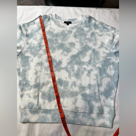 RAILS Light blue and white RAMONA  cloud print sweatshirt size S. - Picture 14 of 14